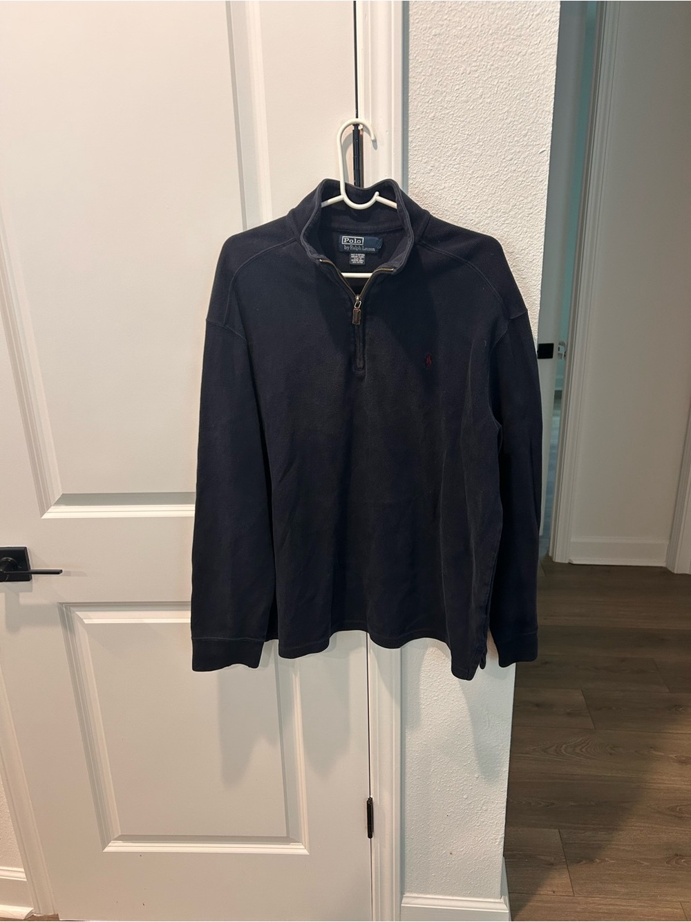 Ralph Lauren Navy Quarter-Zip Pullover